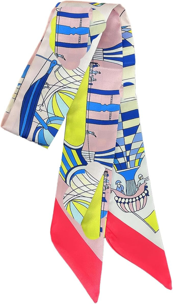 jeunecheval Purse Scarf for Women Bag Scarf Handbag Handle Accessory | Amazon (US)