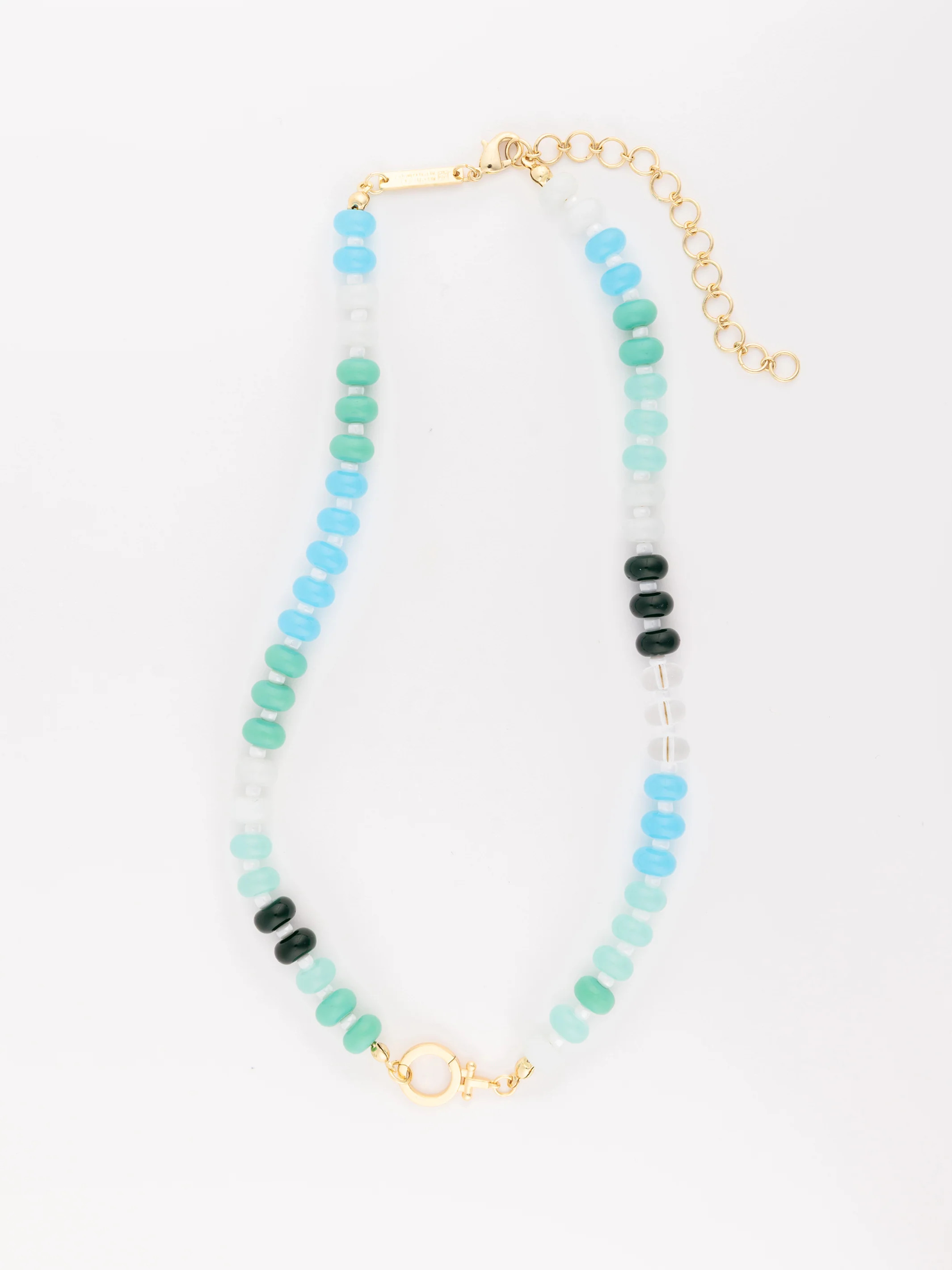 Thea Stone Charm Necklace | Blue | Michelle McDowell