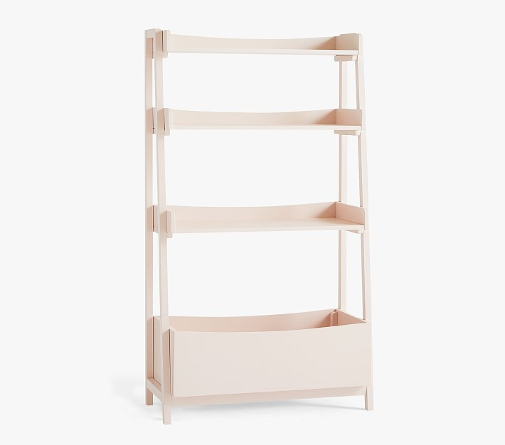 Angled Bookcase, Blush, UPS | Pottery Barn Kids