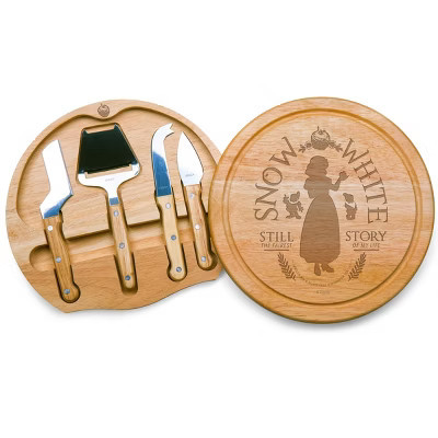 Toscana Disney Snow White Circo Cheese Charcuterie Cutting Board and Tools Set | Target