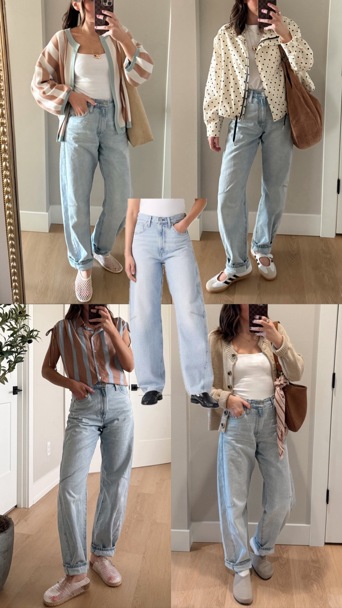 The jeans I can’t stop wearing! Levi’s barrel cinch waist. I love the fit of these and the cinch waist! Wearing a size 25

Levi’s, outfit inspiration, barrel jeans, style over 30 