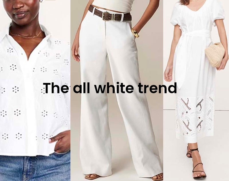 If it can’t be black make it white! Shop all white looks for spring  

#LTKStyleTip #LTKOver40 #LTKSeasonal