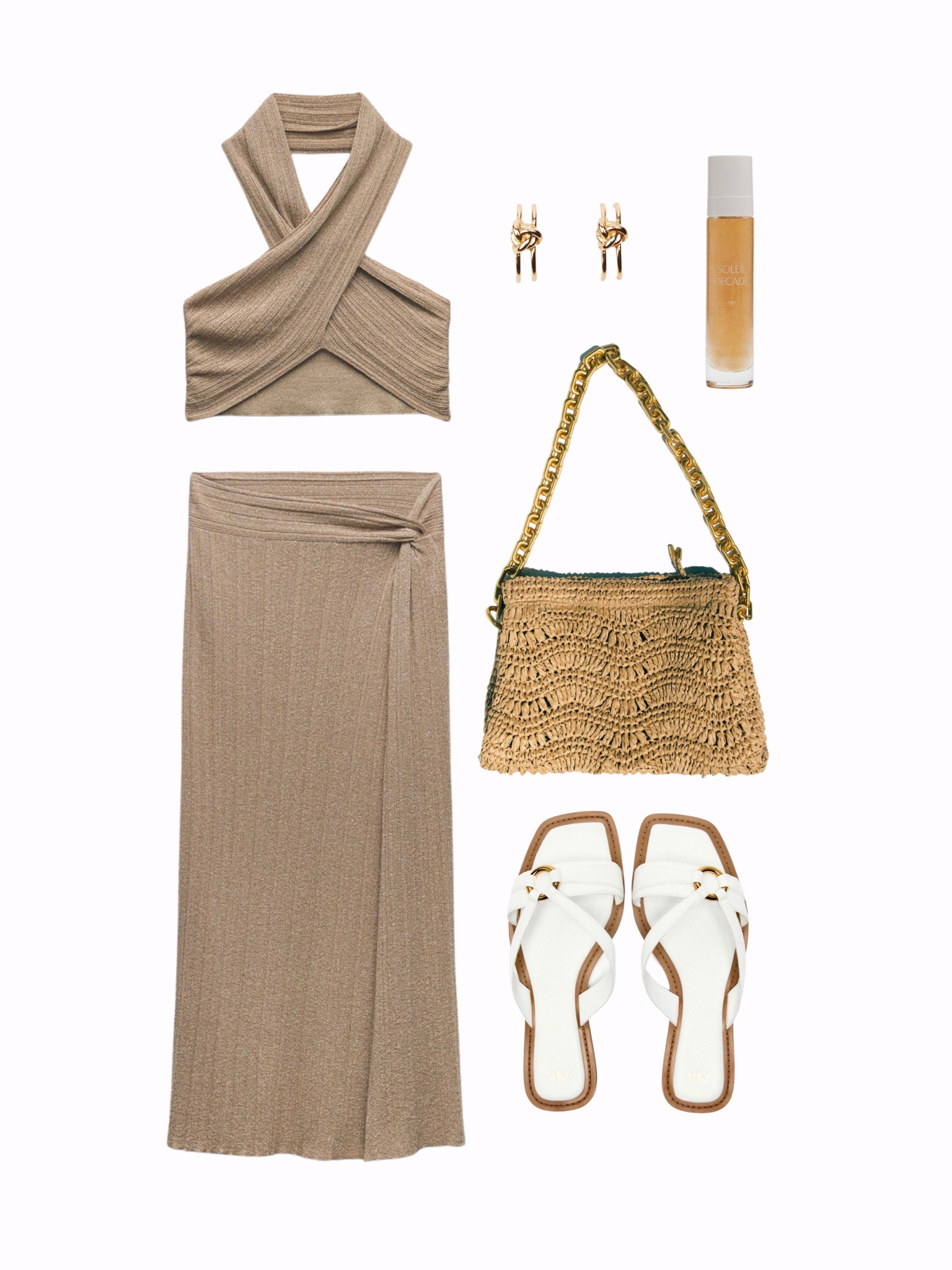 Zara Summer
Top: 6427/023
Skirt: 6427/024
Shoes: 3694/210
Bag: 6303/110
Earrings: 4548/218
Perfume: 0130/183

#LTKstyletip #LTKunder100 #LTKSeasonal