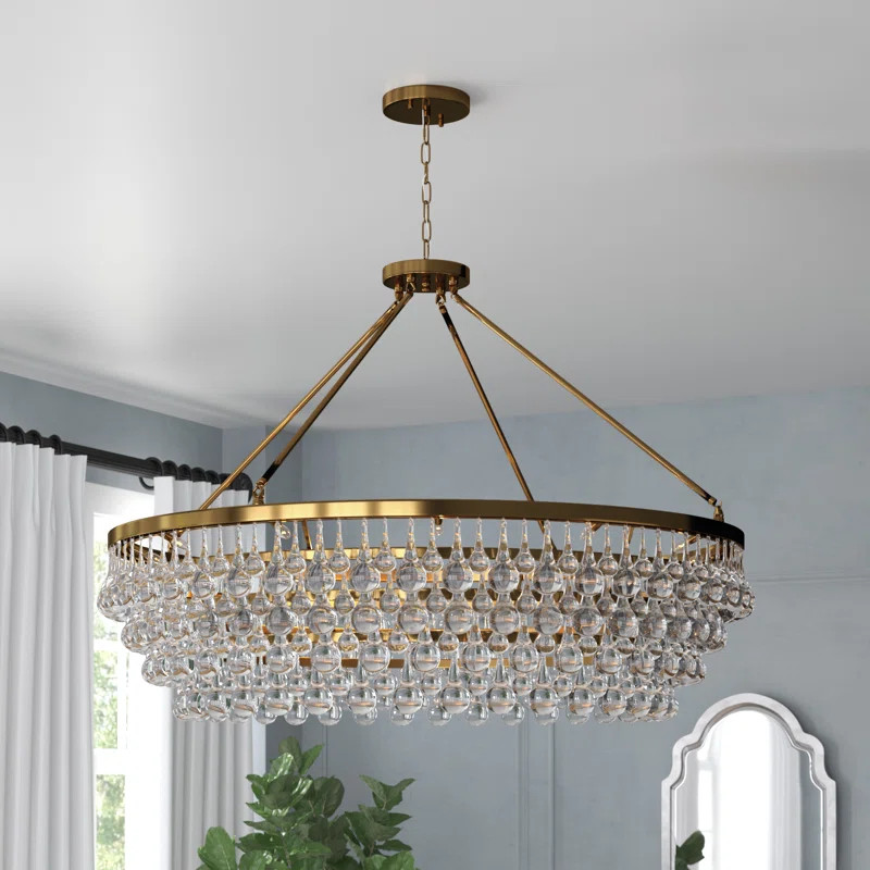 12 - Light Unique Geometric Chandelier | Wayfair Professional
