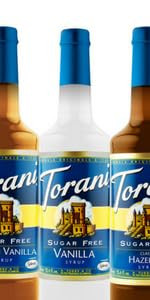 Torani Variety Pack Caramel, French Vanilla, Vanilla & Hazelnut, 25.4 Ounces (Pack of 4) | Amazon (US)