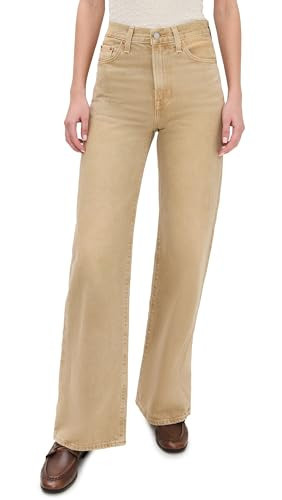 Levi's® Women's Ribcage Wide Leg Jeans, Scraped Travertine | Amazon (US)