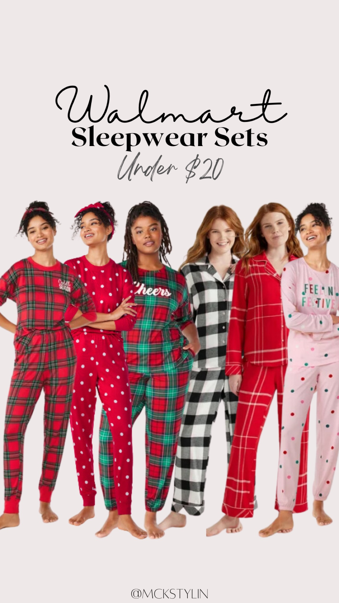 Joyspun Women's Long Sleeve Flannel Sleep Top and Pants Pajama Set