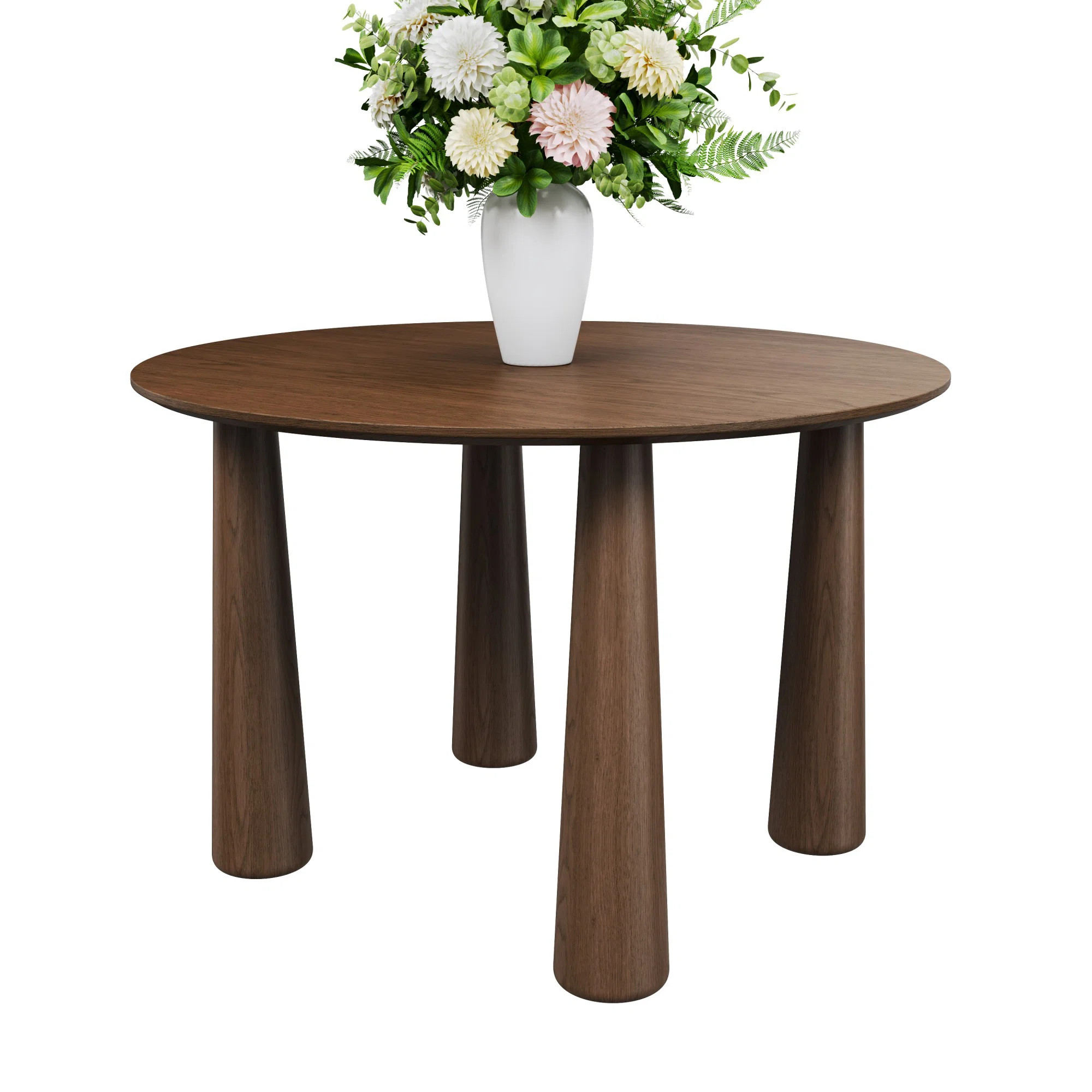 Arline 45" Round Solid Wood Dining Table | Wayfair North America