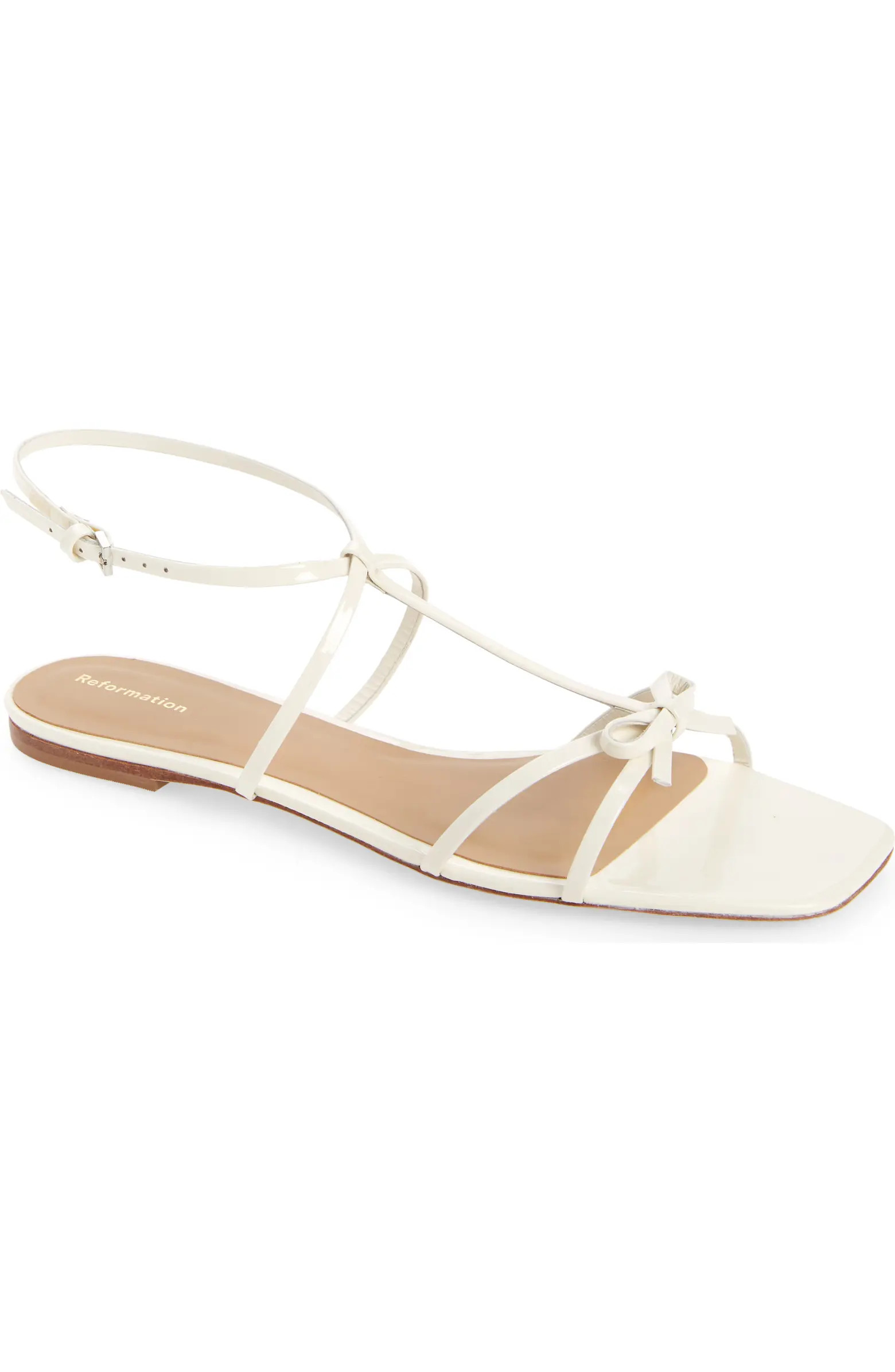 Reformation Maya Bow Sandal (Women) | Nordstrom | Nordstrom