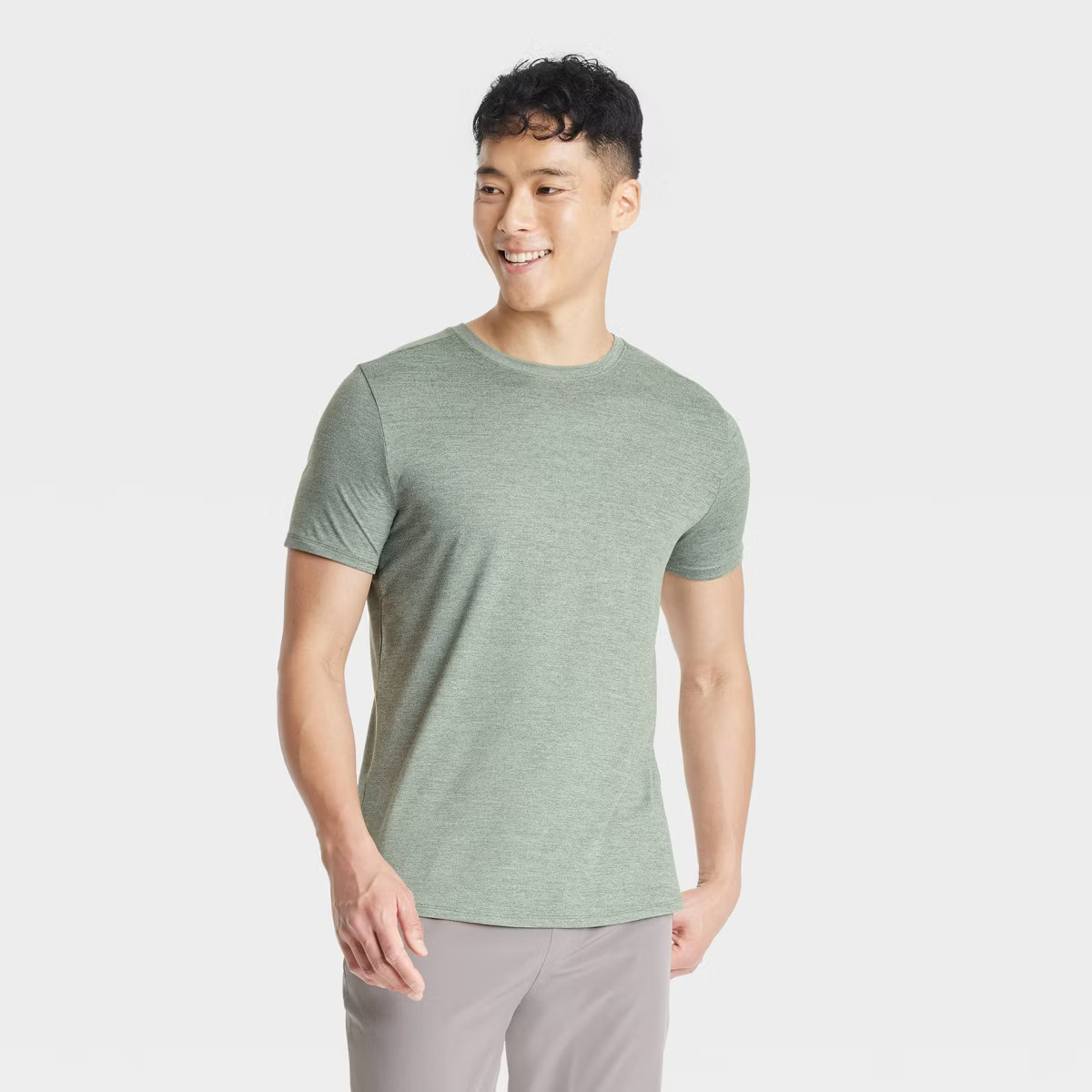 Men's Short Sleeve Soft Stretch T-Shirt - All In Motion™ | Target