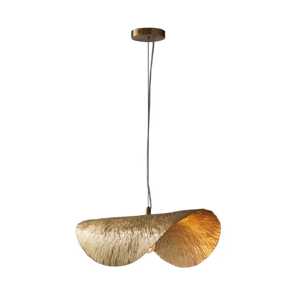 Douthett 1 - Light Copper Unique/Statement Pendant | Wayfair North America