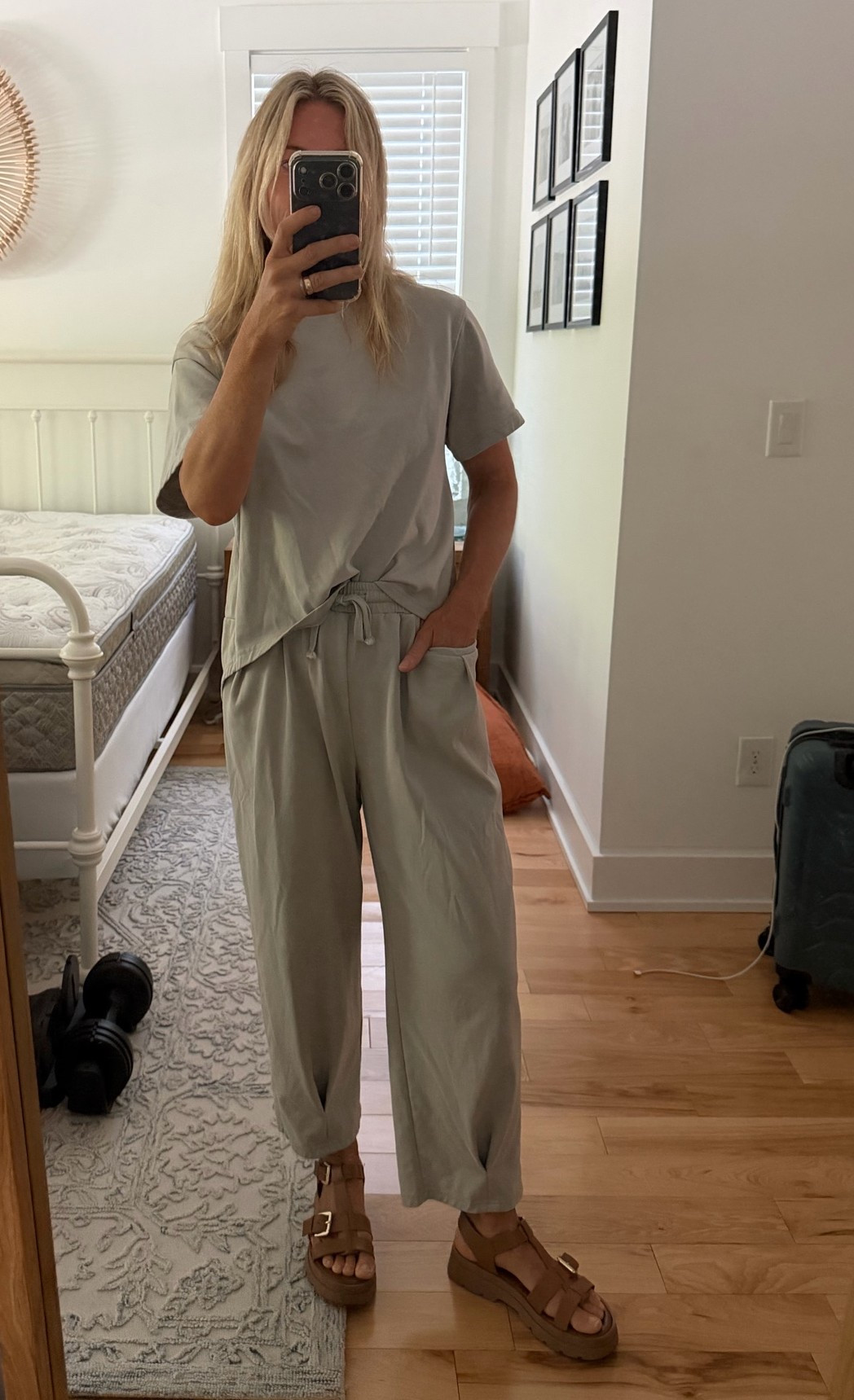 Best travel set! 80% cotton and so comfy! ✈️

#LTKTravel #LTKgrwm #LTKootd