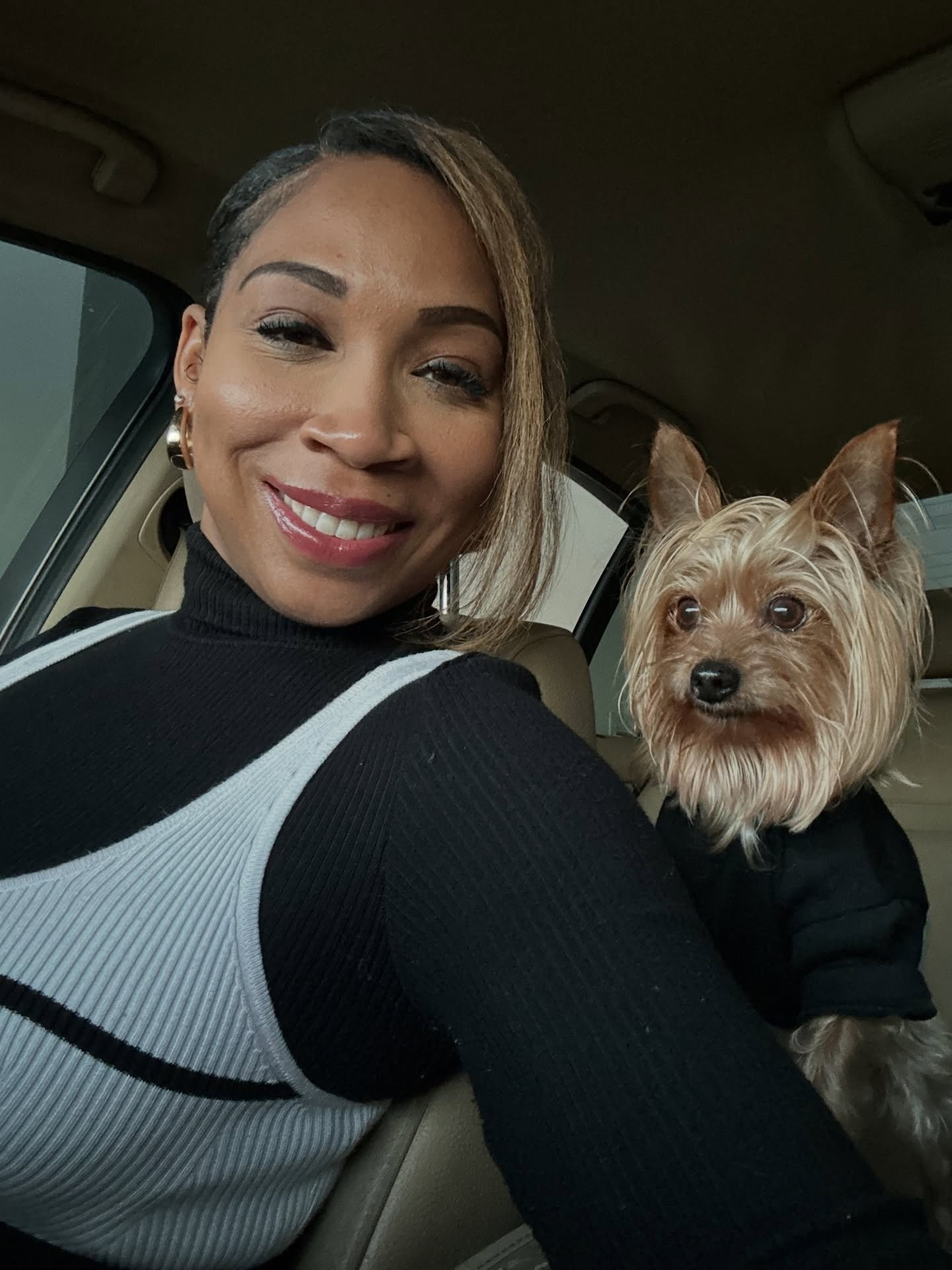 There’s lots of new faces here (heeyyy), so let me reintroduce and share random highlights about myself: 

1. I’m originally from Houston, TX 🤘🏽
2. My very first job was at a clothing store.
3. My favorite number is 7, which I believe stands for “completion”. 
4. @accordingtobentley entered my life years ago & we’ve been rocking ever since. 🐶
5. I love music: live music, car concerts, house concerts, just know I’m vibing.
6. I’m not a coffee drinker, but absolutely love green matcha tea & boba tea.
7.  I love to travel, so I’m crossing locations off my list one by one. 

…..and, those are my random highlights. Thank you for following along! 🤎

Hashtags:
#influentialwomen #fallstyle #styleinspo #fallfashion #dog #pets #dogmom #womenwhoblog #myootd #lotd #sweaterweather #sweaters #sweaterdress #boots #houstoninfluencer #whatiwore #trending 

#LTKSeasonal #LTKHoliday #LTKdayinmylife