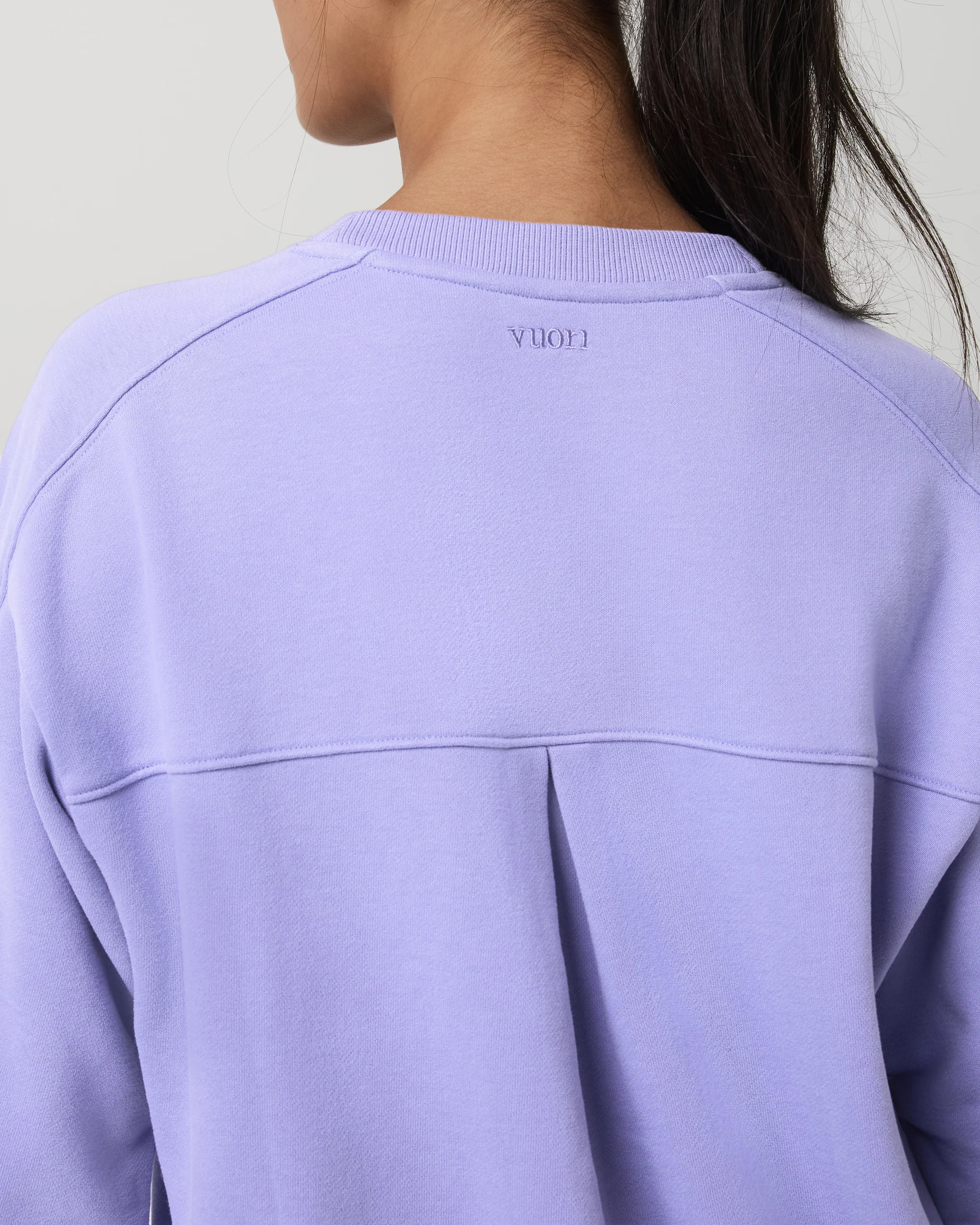 Sedona Seams Crew – Women's Hyacinth Fleece Sweatshirt – Jackets & Hoodies – Vuori | Vuori Clothing (US & Canada)