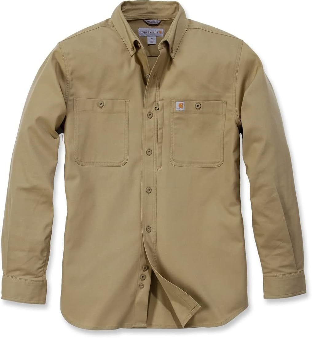 Carhartt Men's Rugged Professional Long Sleeve Work Shirt | Amazon (US)