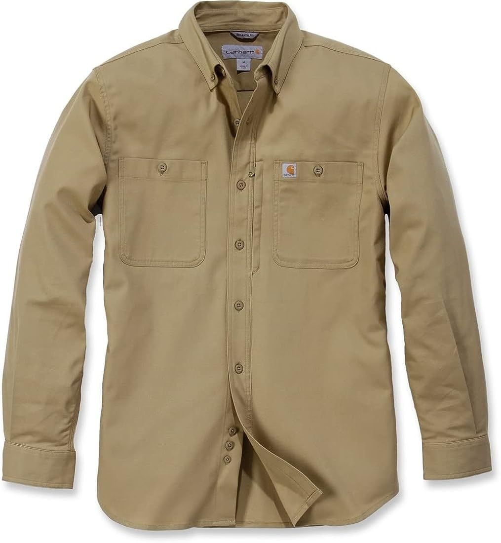 Carhartt Men's Rugged Professional Long Sleeve Work Shirt | Amazon (US)