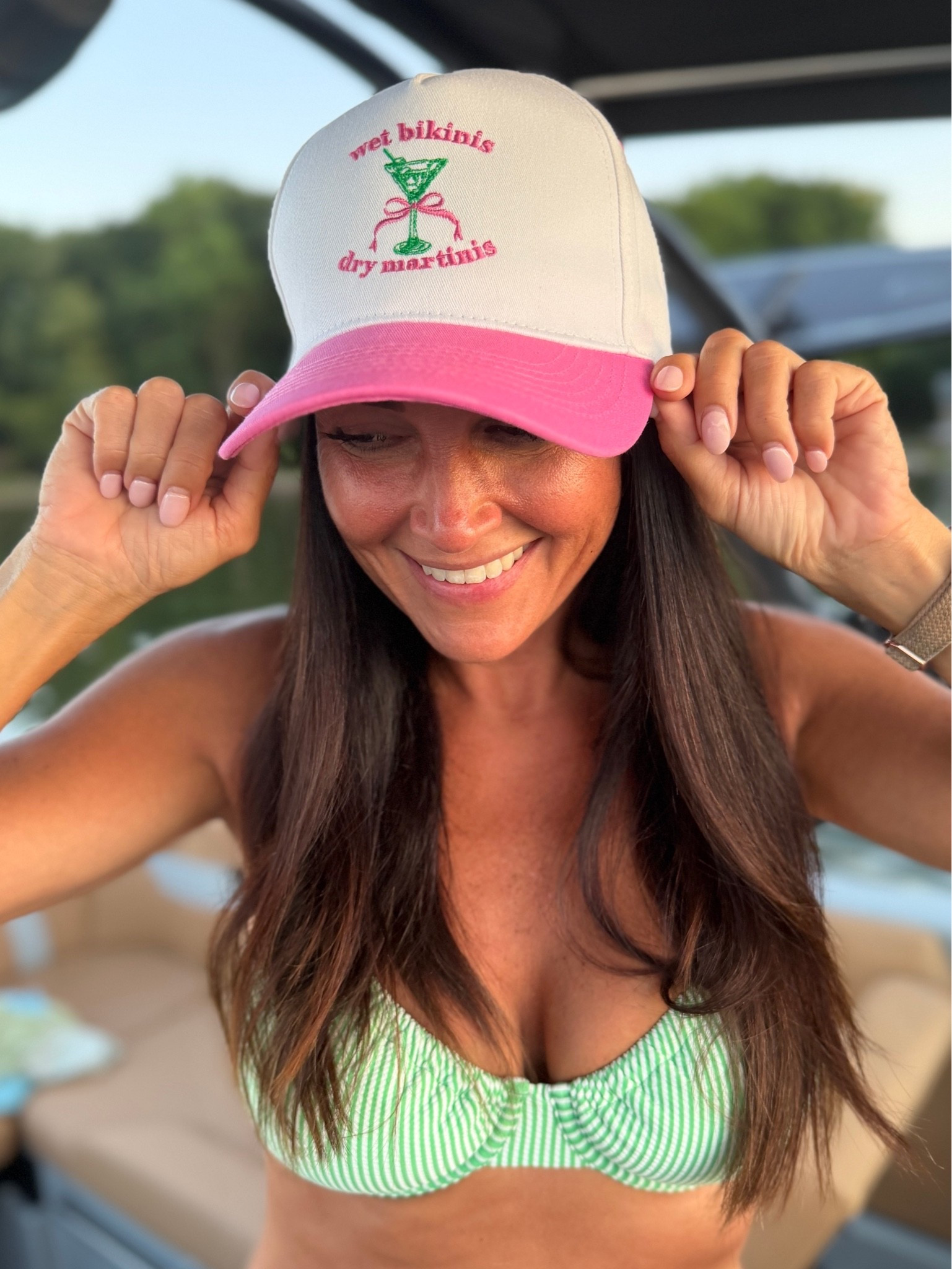 Wet bikinis 👙 dry martinis 🍸
Cutest hat from Funky Junque!

#LTKootd #LTKgrwm