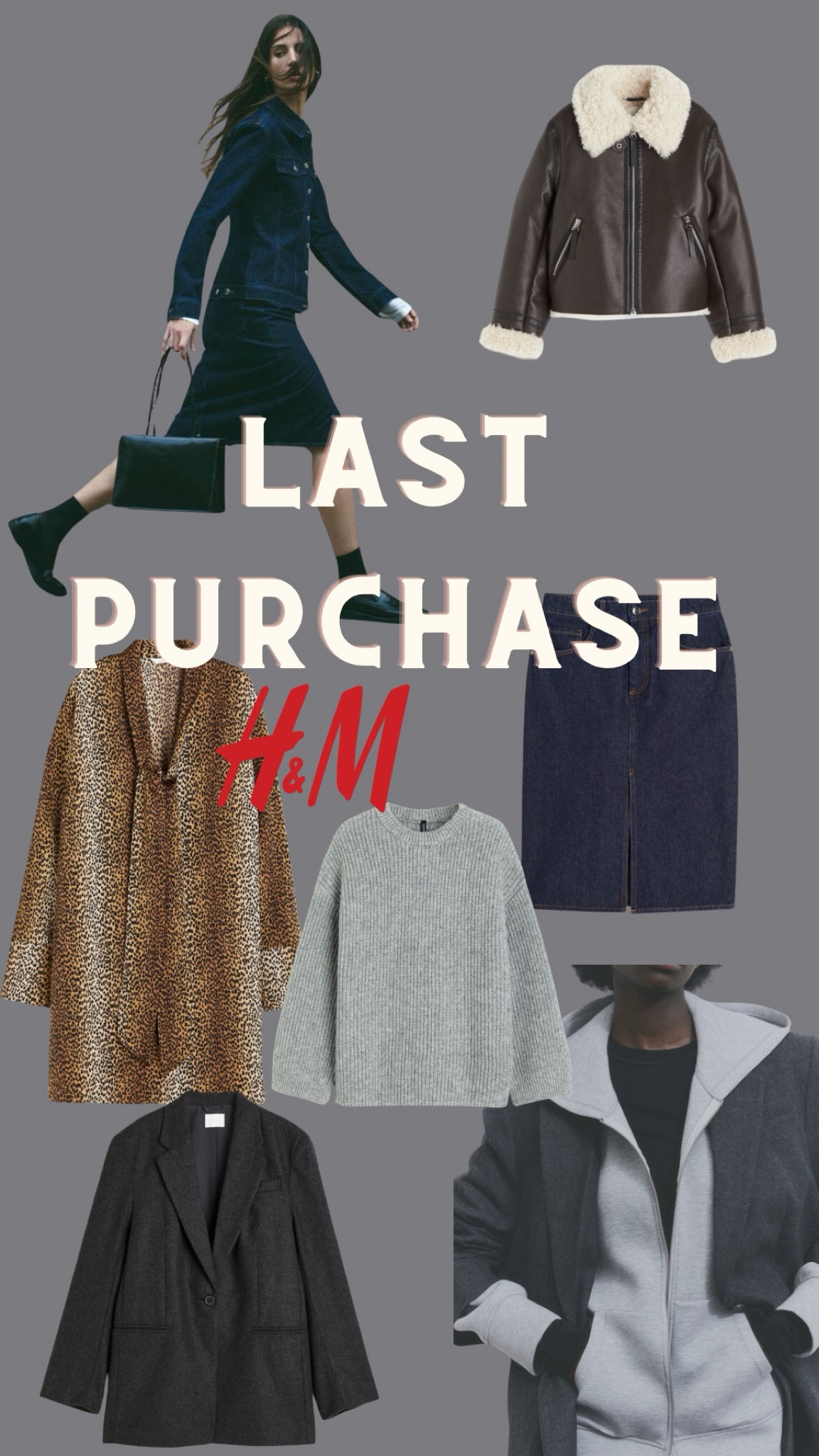Last purchase h&m  #lastpurchase #ltkgiftguide

#LTKSeasonal #LTKeurope #LTKGiftGuide