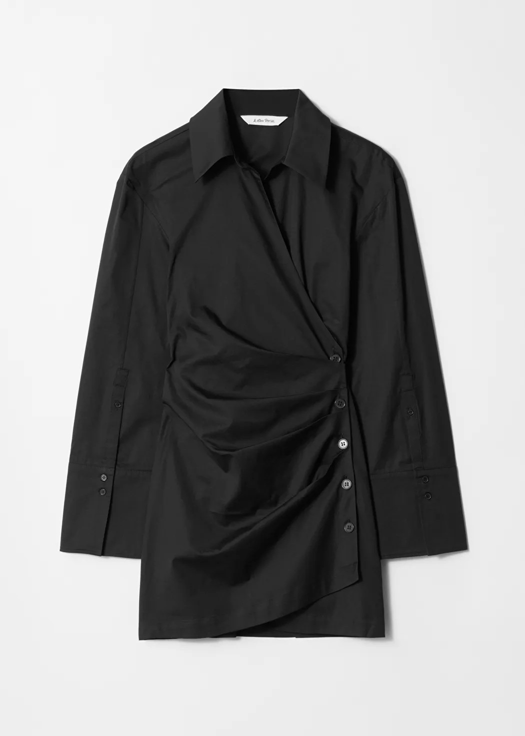 Wrap Shirt Mini Dress | & Other Stories - US