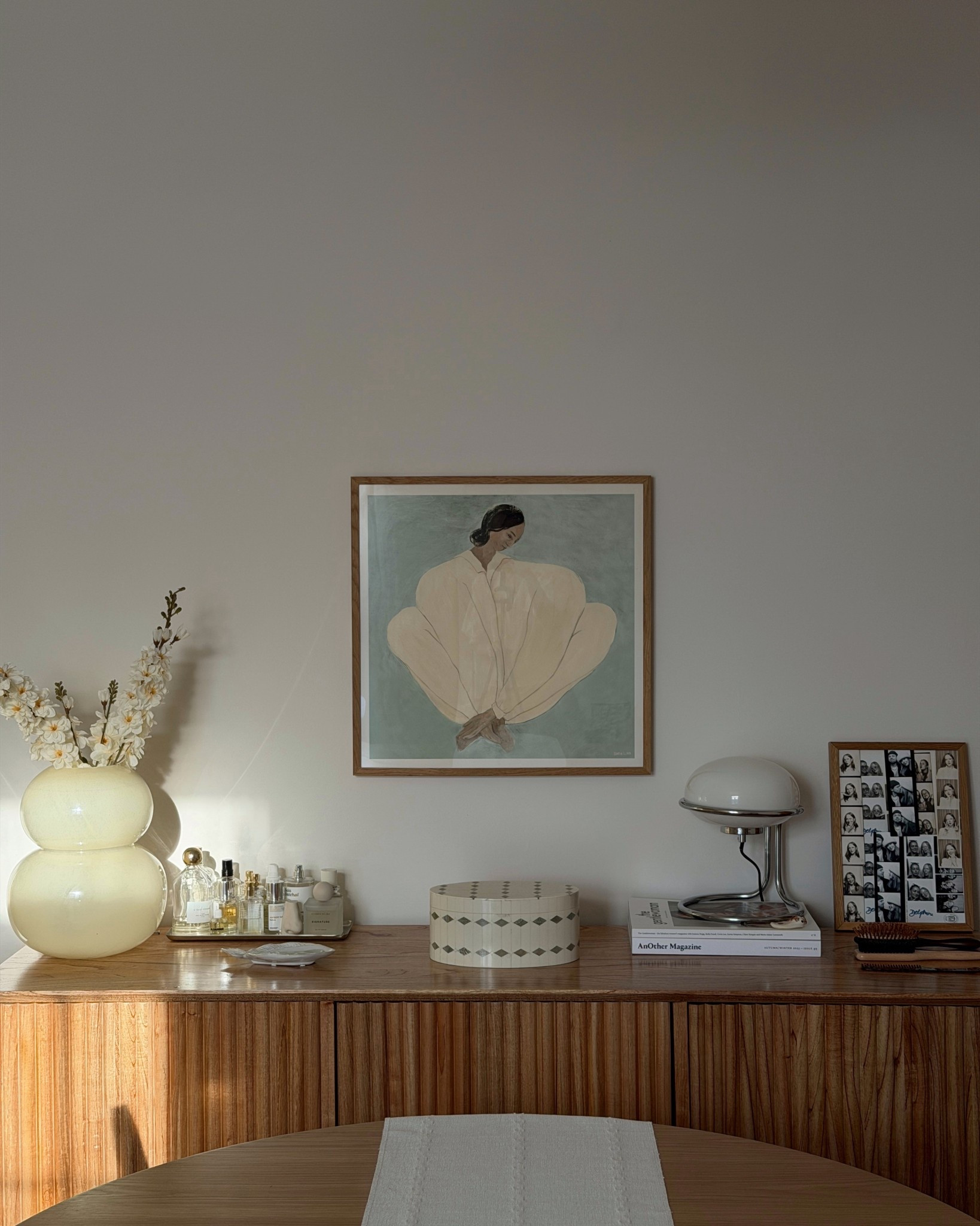 Sideboard Styling, Home, Home Decor, Homeware, Made.com, Sezane, Lamp, Vase, Wall Print

#LTKuk #LTKhome