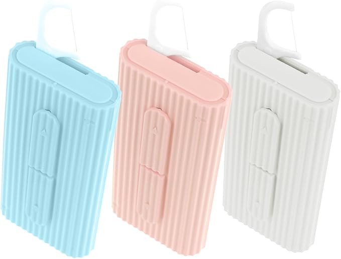 WLLHYF 10 Floss Picks Portable Dental Floss Pick Organizer | Amazon (US)