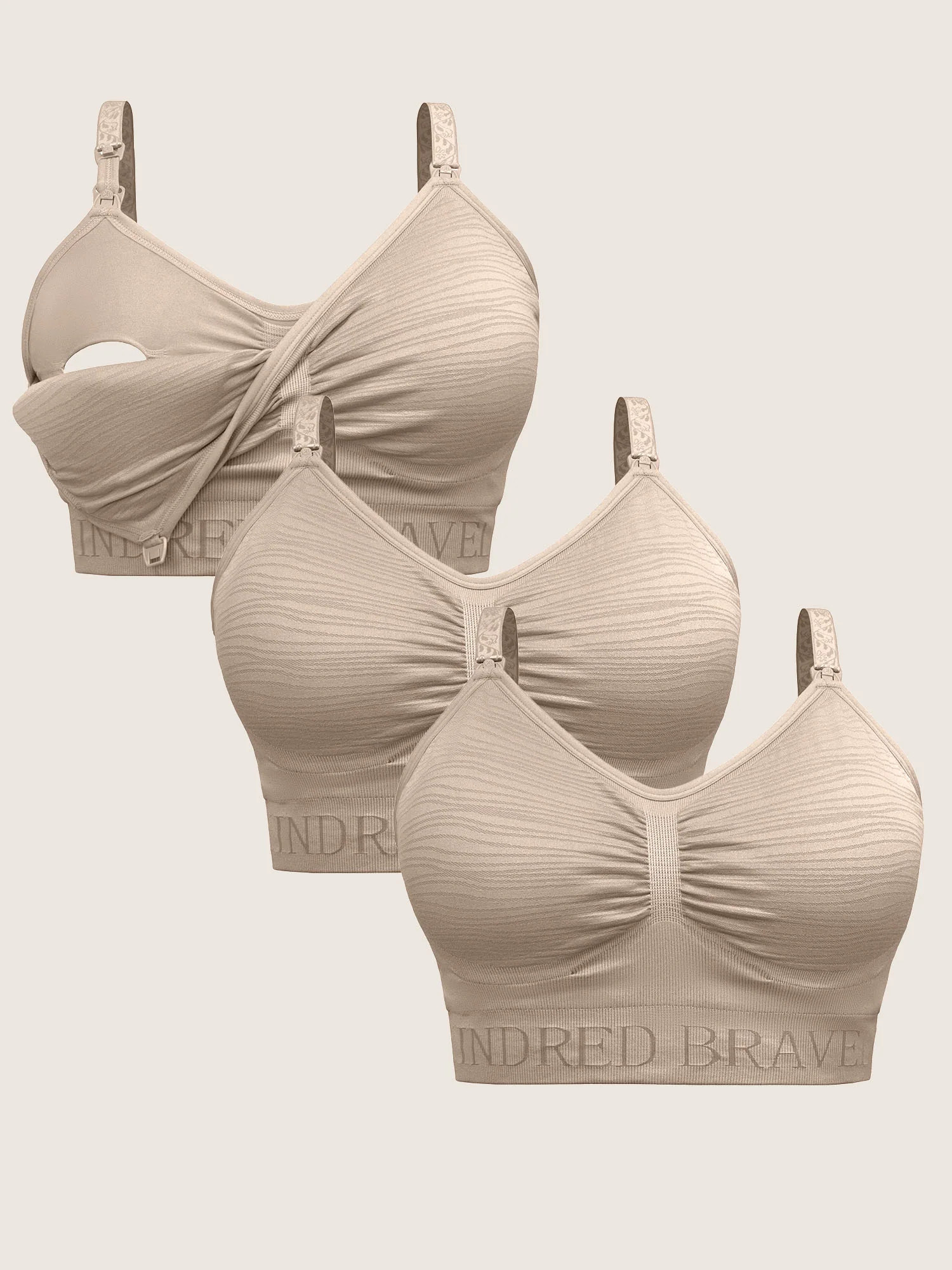 Wash Wear Spare® Pumping Bra Three Pack | Beige – Kindred Bravely | Kindred Bravely