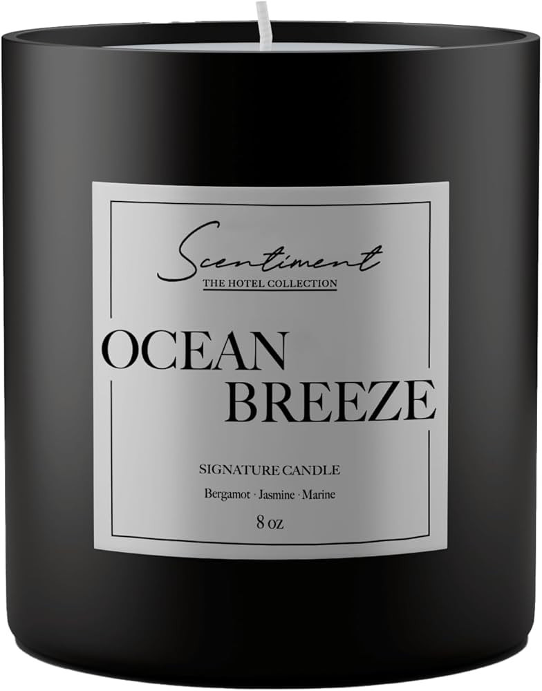 Ocean Breeze Hotel Diffuser Candle | Up to 50 Hours Burn time Aromatherapy Home Fragrance | Luxur... | Amazon (US)