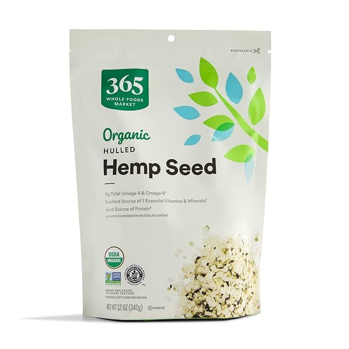 365 by Whole Foods Market, Hemp Seed Organic, 12 Ounce | Amazon (US)