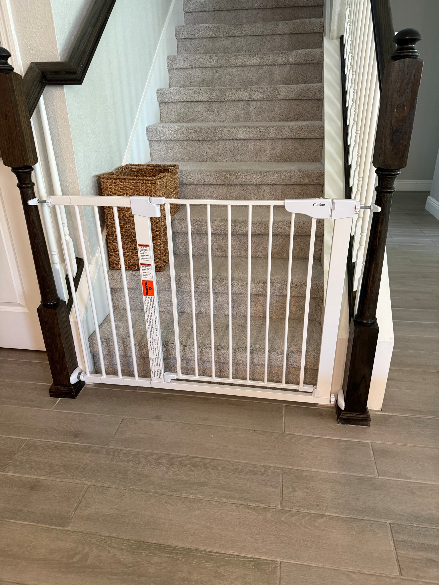 New baby gate for downstairs ✔️

#LTKKids #LTKHome #LTKmomlife