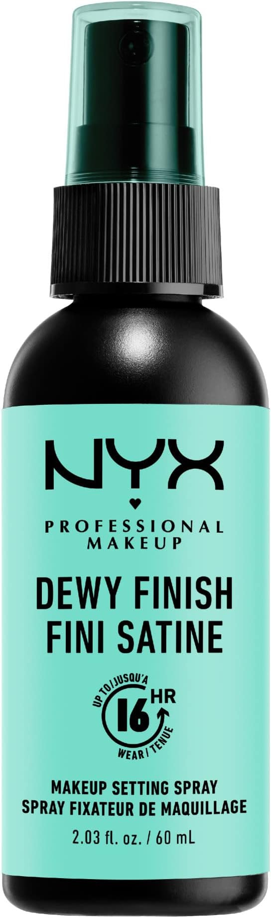 NYX PROFESSIONAL MAKEUP, Makeup Setting Spray, Long lasting, 60 ML (Pack of 1) - DEWY FINISH | Amazon (CA)