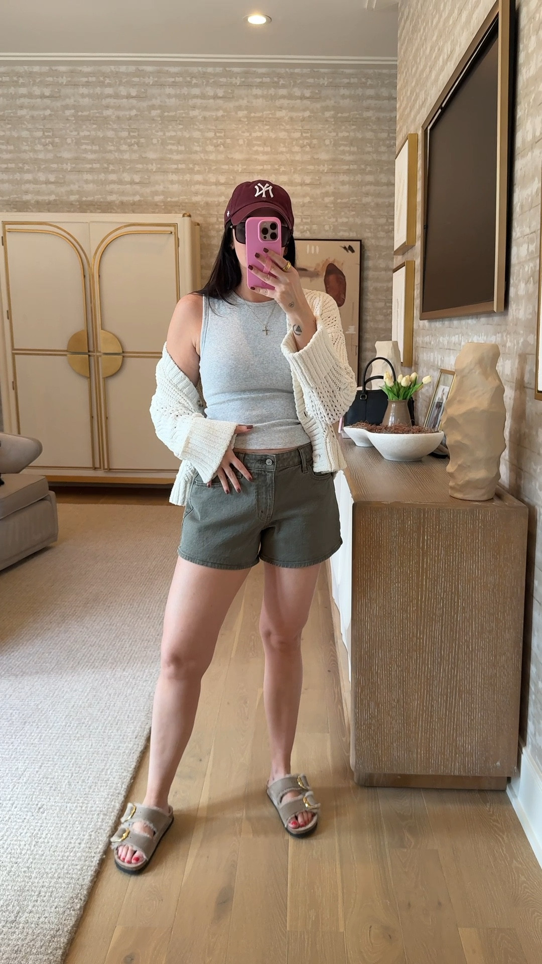 AFTIA for an extra 15% off my entire outfit  @abercrombie 
Small tank and cardigan. 28 Curve Love shorts. #abercrombiepartner #ad

#LTKFestival #LTKmomlife #LTKSaleAlert