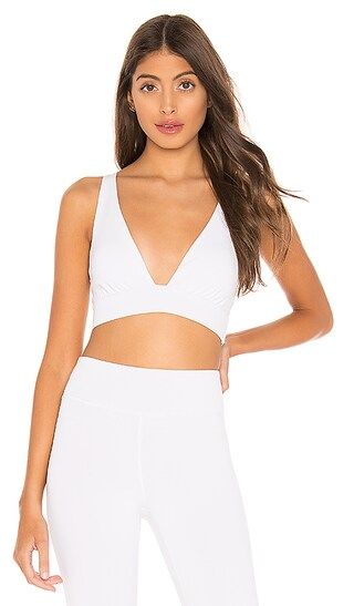 Claire Sports Bra in White | Revolve Clothing (Global)