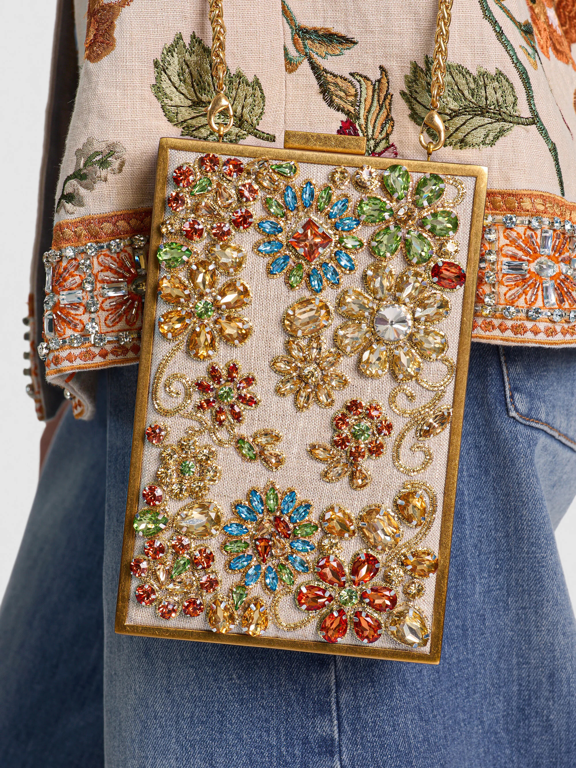 KAYLA EMBELLISHED CLUTCH | Alice + Olivia