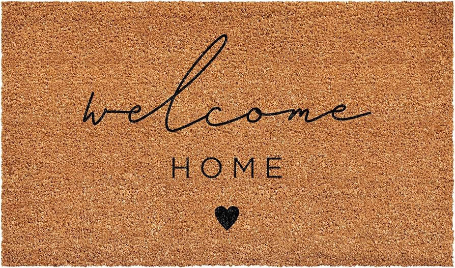 Calloway Mills 1121412436 Heart Welcome Home Doormat 24" x 36" | Amazon (US)
