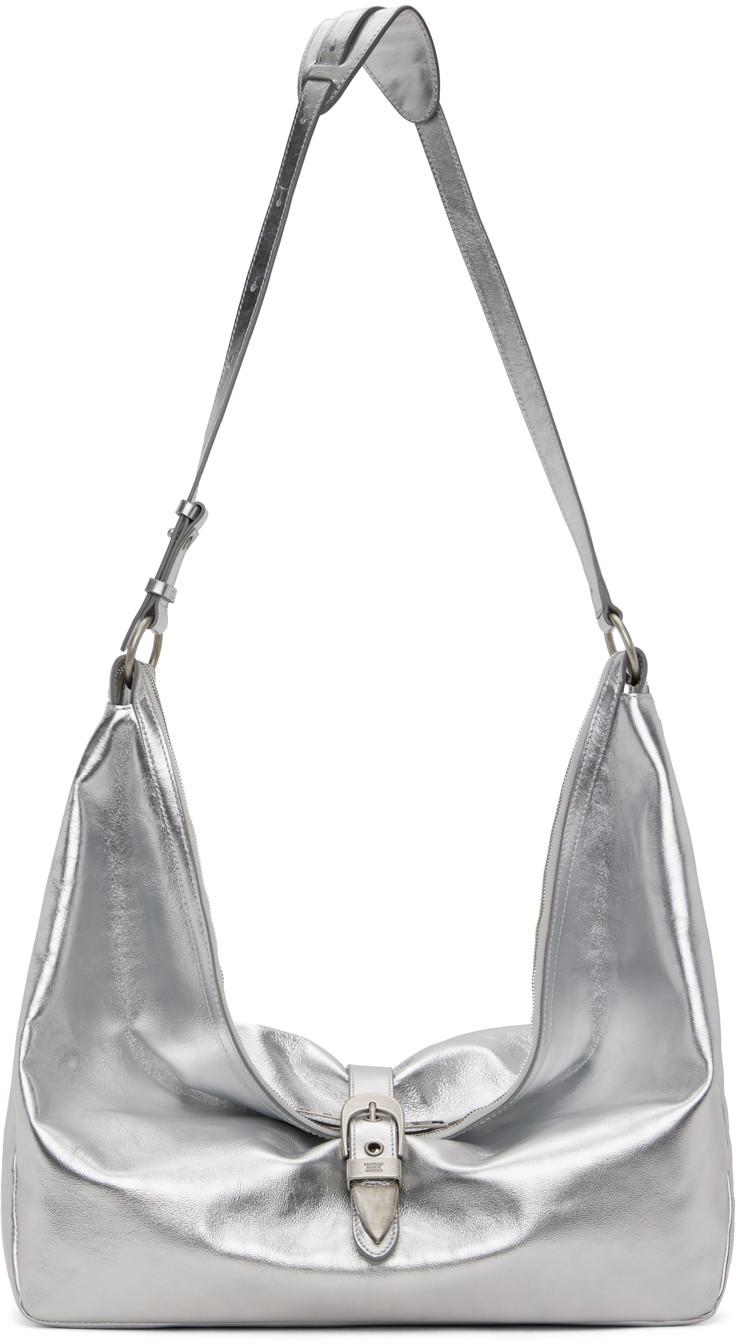 Marge Sherwood Silver Belted Bag | SSENSE