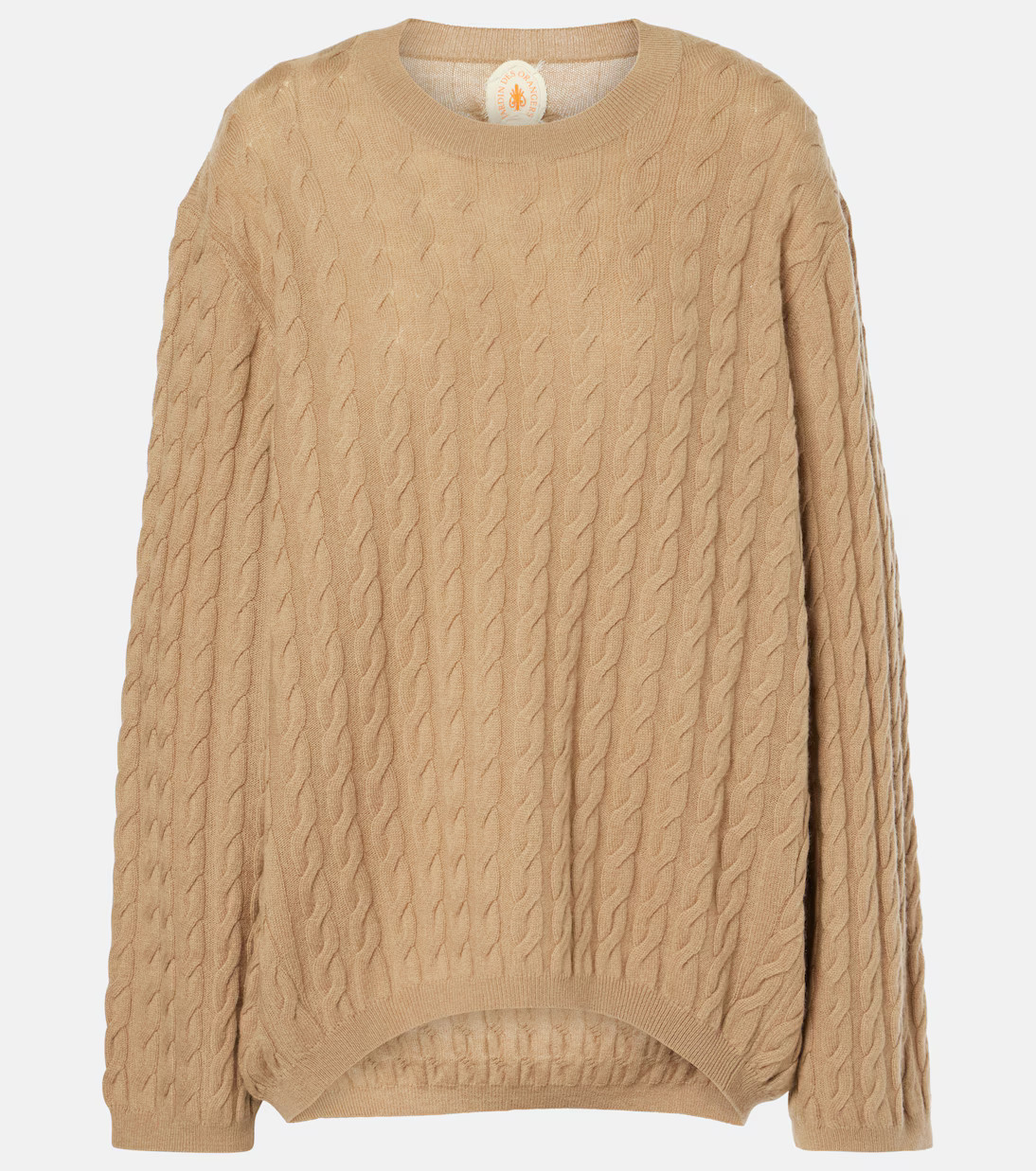 Cable-knit wool and cashmere sweater | Mytheresa (US/CA)