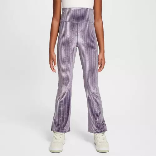 Girls' Nike Sportswear Cozy Rib Flare Leggings | Scheels Sports