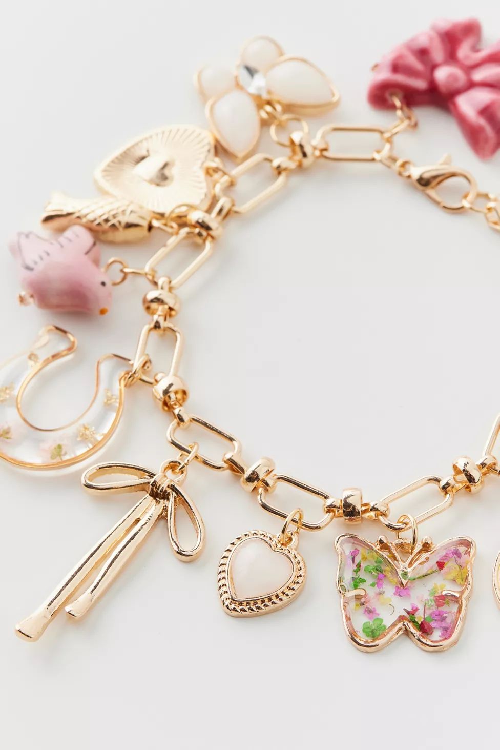 Layla Charm Bracelet | Urban Outfitters (US and RoW)