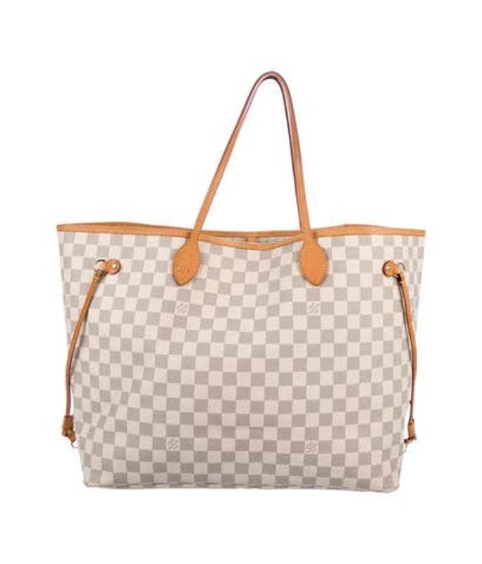 Louis Vuitton Damier Azur Neverfull GM navy Louis Vuitton Damier Azur Neverfull GM | The RealReal