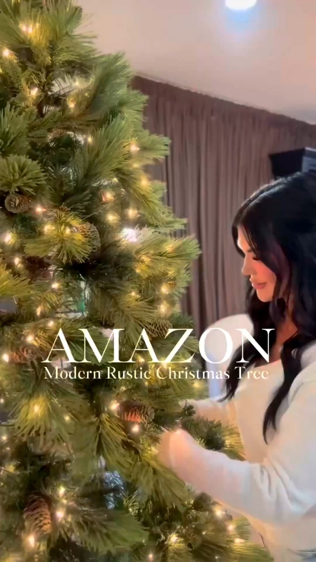 One of the prettiest Christmas Trees ❤️

Bring a touch of modern rustic charm to your home this holiday season! 🌲✨ This gorgeous Christmas tree is full, lush, and incredibly realistic. With warm lights, natural textures, and beautifully detailed branches, it transforms any space into a cozy, festive retreat. 🌟🤩🌲


#holidaydecordoneright #modernrustic #christmastree #holidaydecor #rusticchristmas #cozyvibes #christmasdecor #amazonfinds #rusticcharm #moderndecor #holidayseason #festivehome #christmas2025 #rusticvibes #homedecor #amazonhome


#LTKSeasonal #LTKHoliday #LTKHome