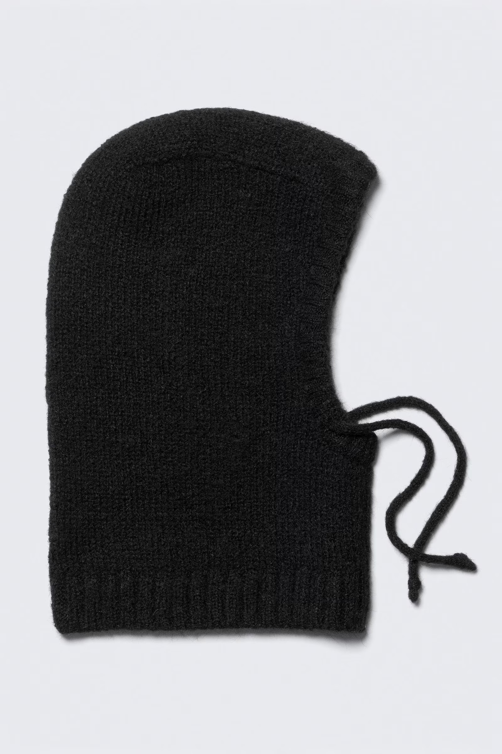 Hairy Knitted Tie Hood | Weekday