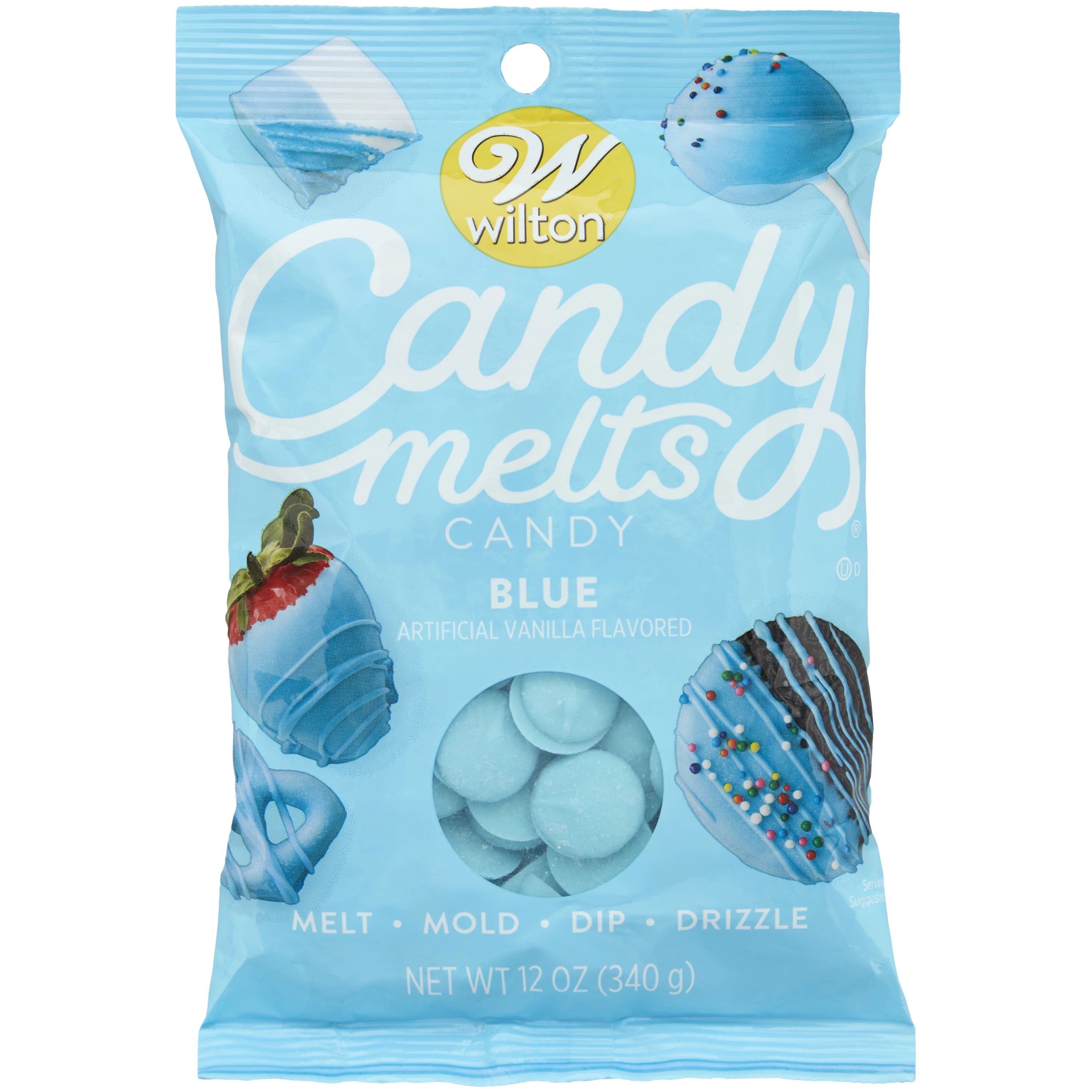 Wilton Blue Candy Melts Candy, 12 oz. | Walmart (US)