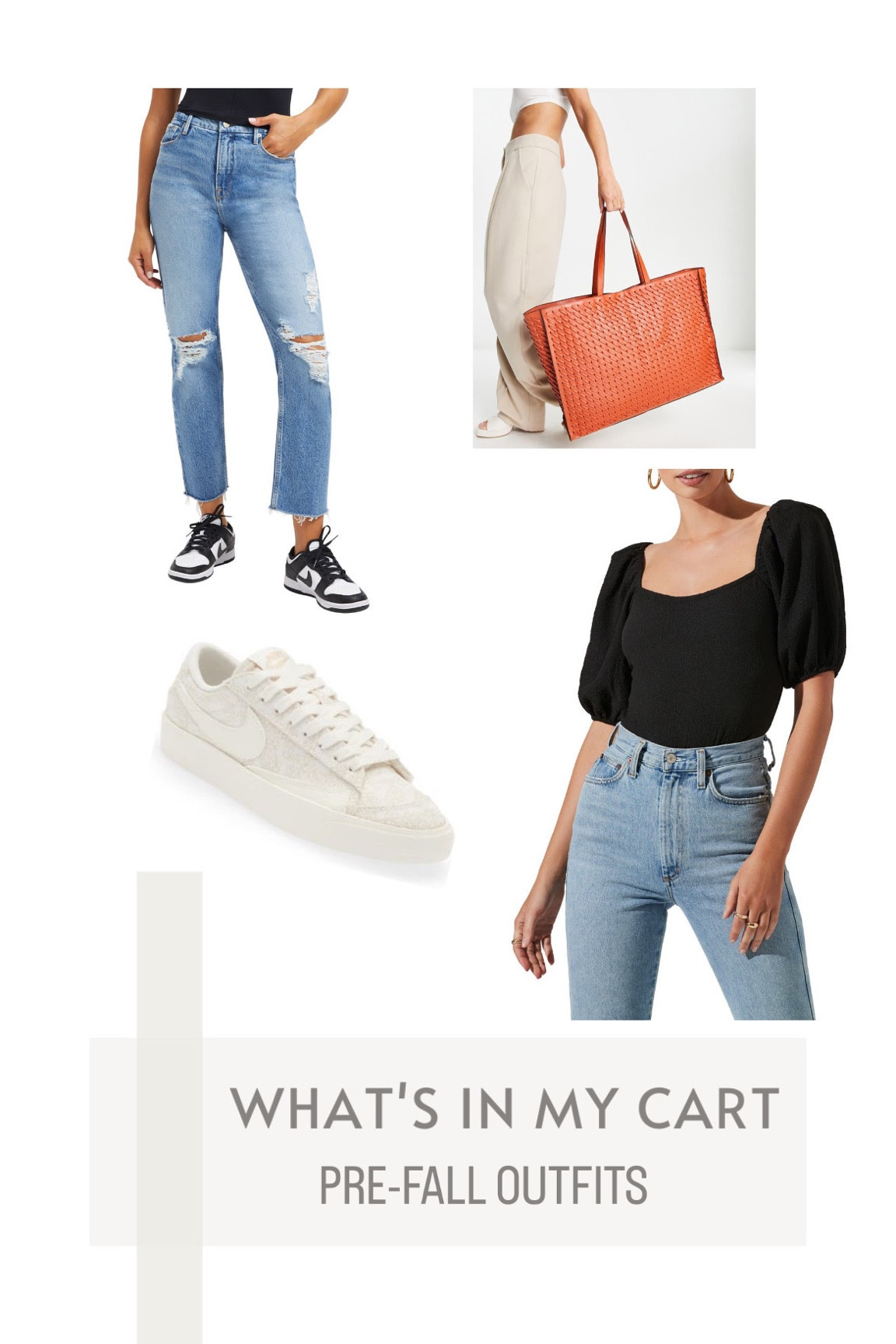 What’s On My Cart: Pre-Fall Outfits!! 

#LTKSeasonal #LTKstyletip #LTKshoecrush
