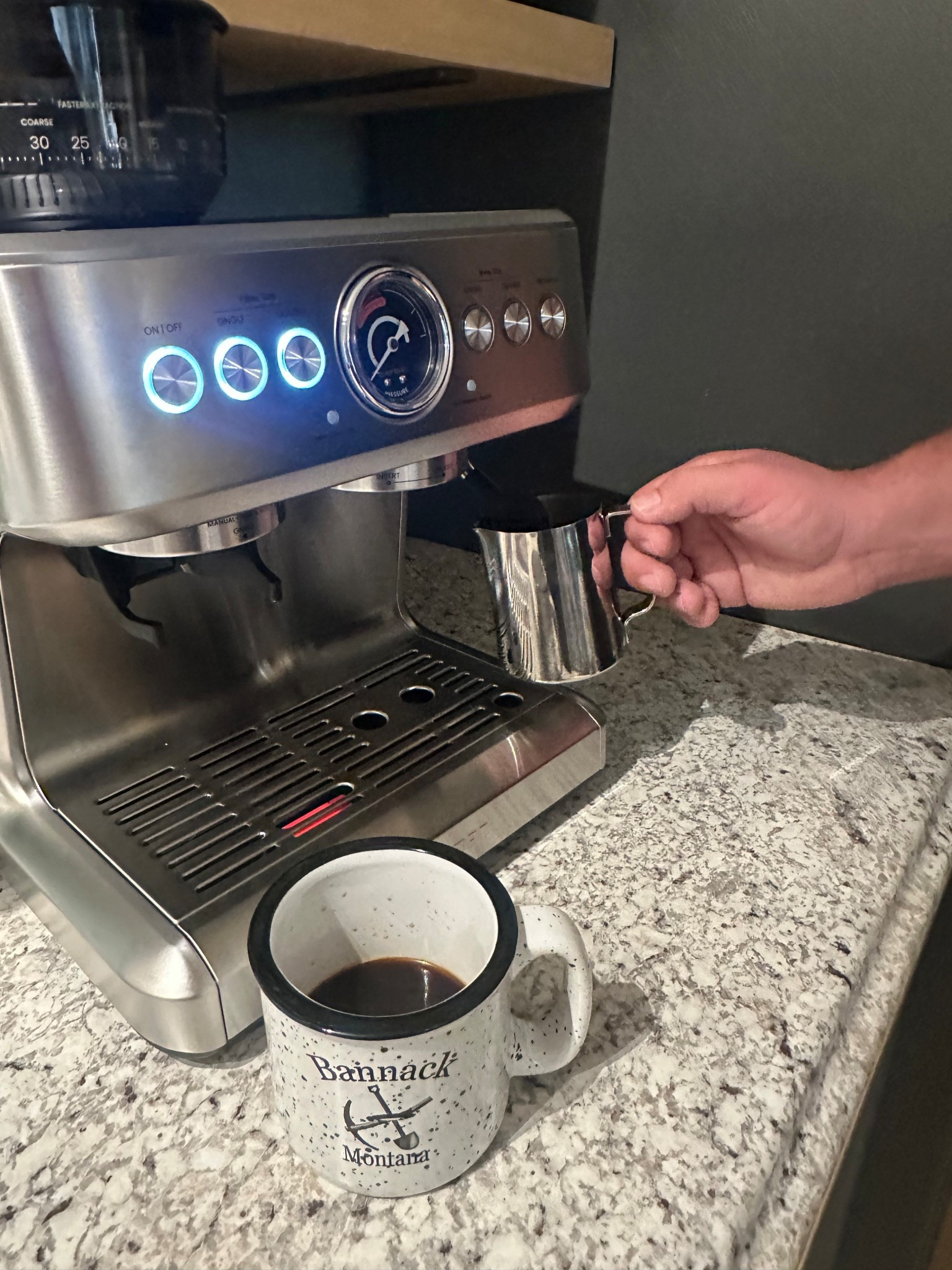 Barista-level coffee at home. I used to spend $$$ on coffee out. Now I make my favorite drink at home in minutes ☕️
I’ve linked the exact machine I use daily  
If you’ve been thinking about upgrading… this is your sign.

#LTKHome