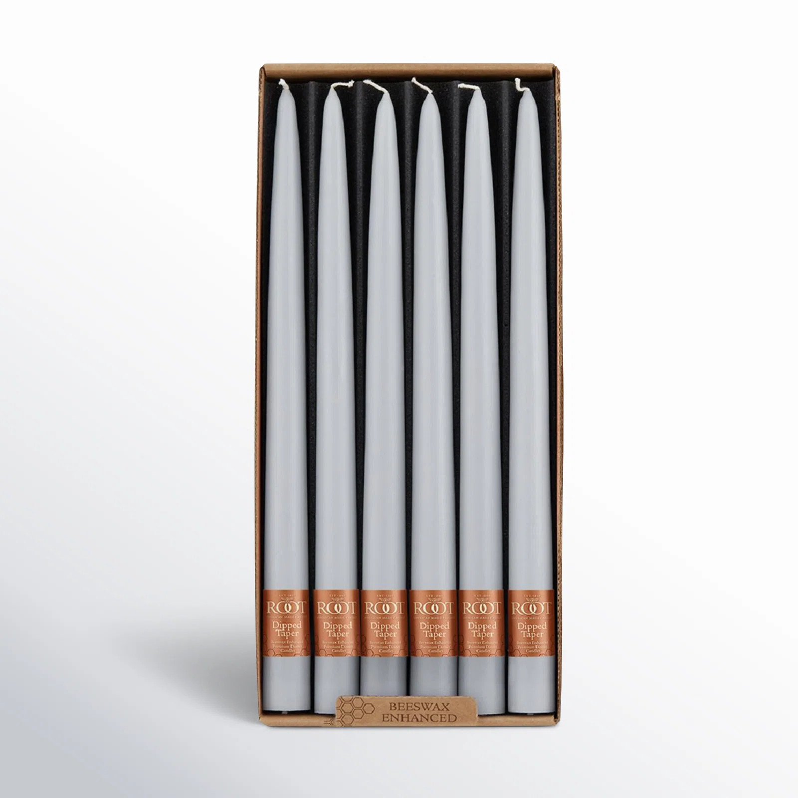 12 Piece Unscented Taper Candle Set (Set of 12) | Birch Lane