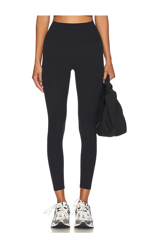 High Waist Cropped Legging in Black | Revolve Clothing (Global)