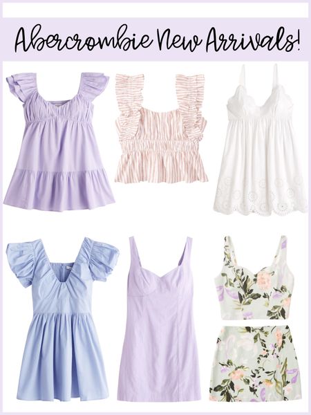 Abercrombie new arrivals, spring outfits, spring dresses, resort wear, vacation outfits, beach vacation, spring vacation 

#LTKunder100 #LTKtravel #LTKFind