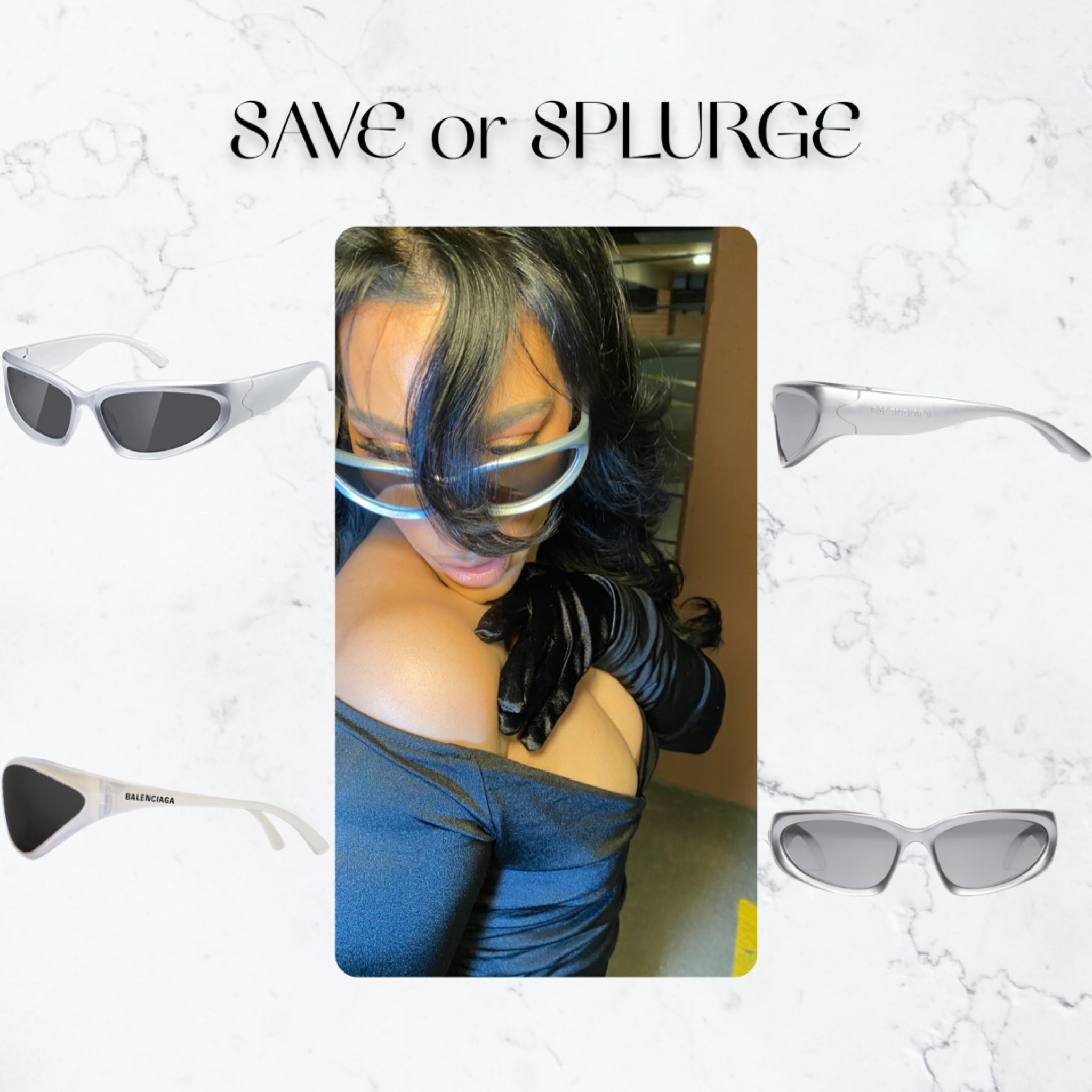 Save or splurge on these sunnies! 
You can make a statement either way! 

#LTKstyletip #LTKFind #LTKGiftGuide