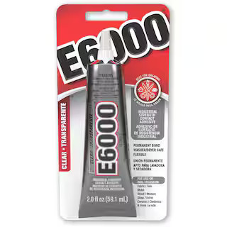 E6000 2 oz. Clear Adhesive 800432 - The Home Depot | The Home Depot