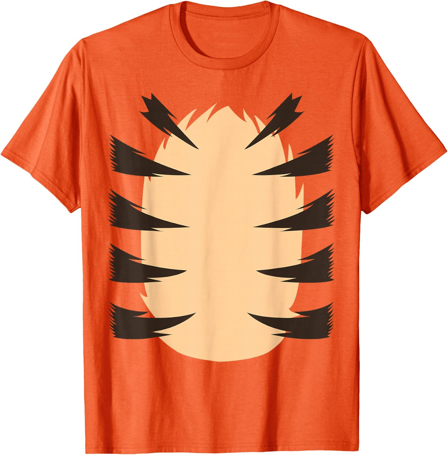 Orange Tiger Easy Halloween Costume Adult Kid Men Women Boy T-Shirt | Amazon (US)